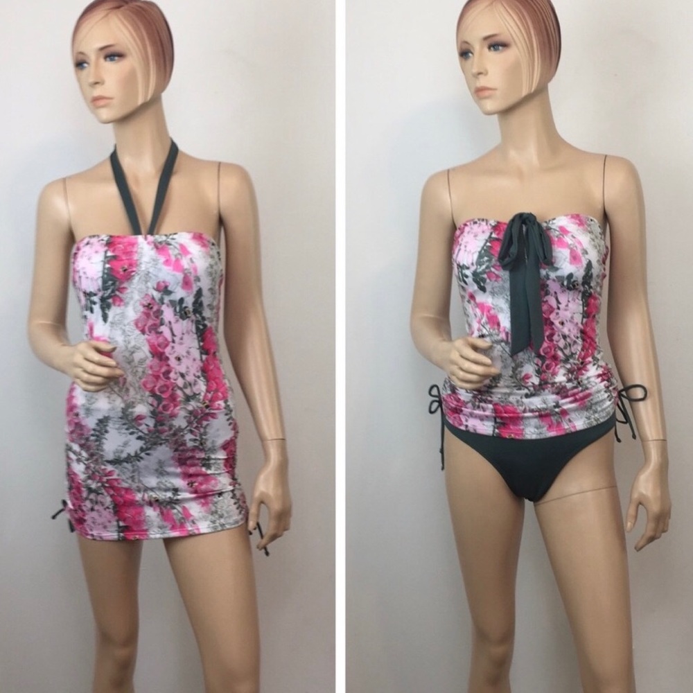 NWT Moontide New Zealand halter bandeau swimsuit